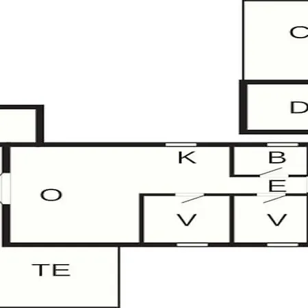 בית נופש 4 Person In *